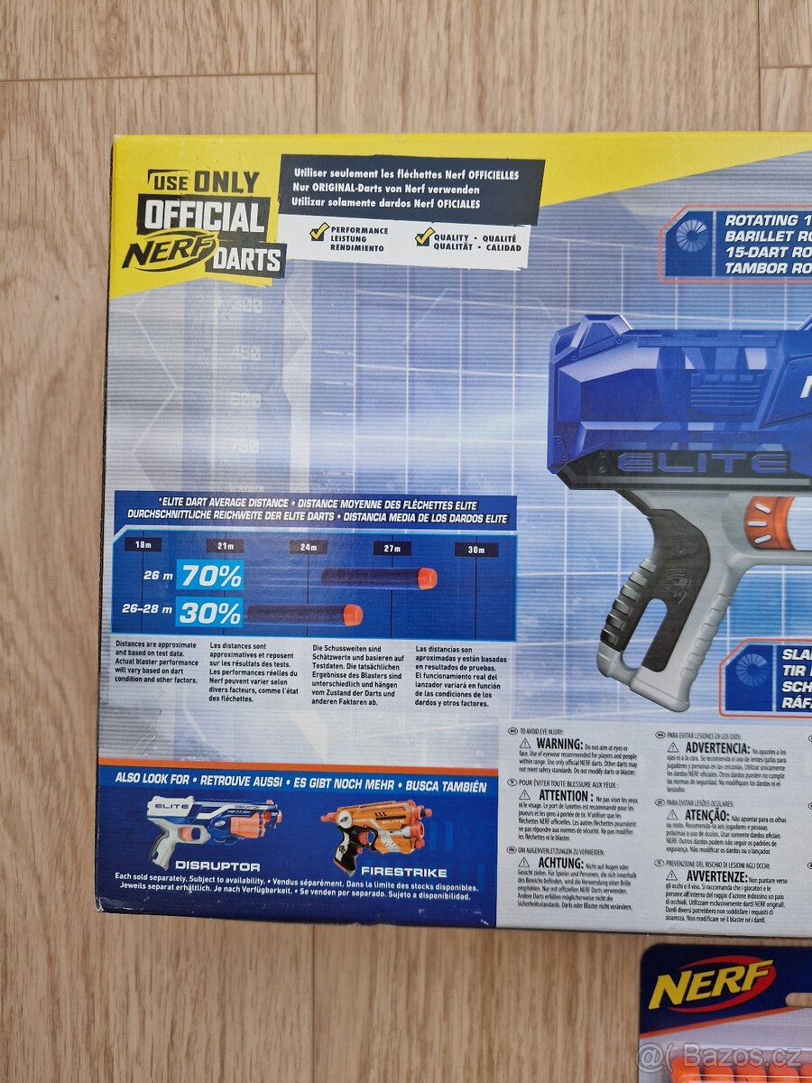 NERF Elite Surgefire+ náboje - 6