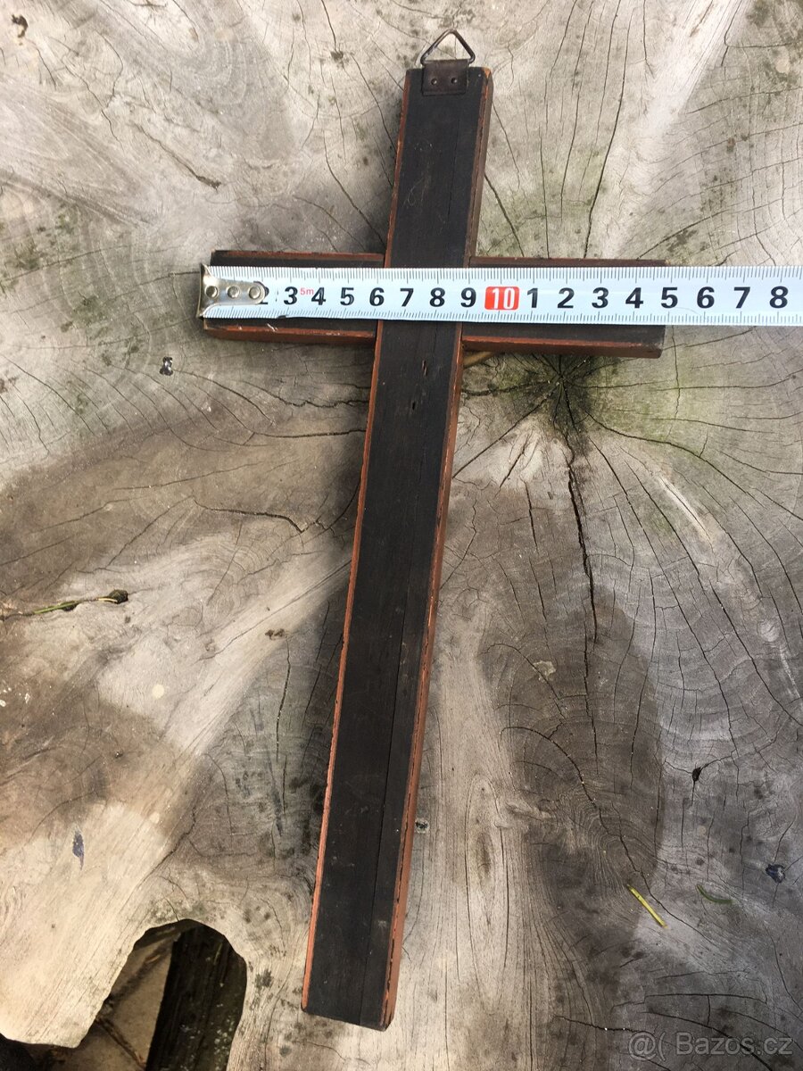 Kříž INRI starožitný - 6