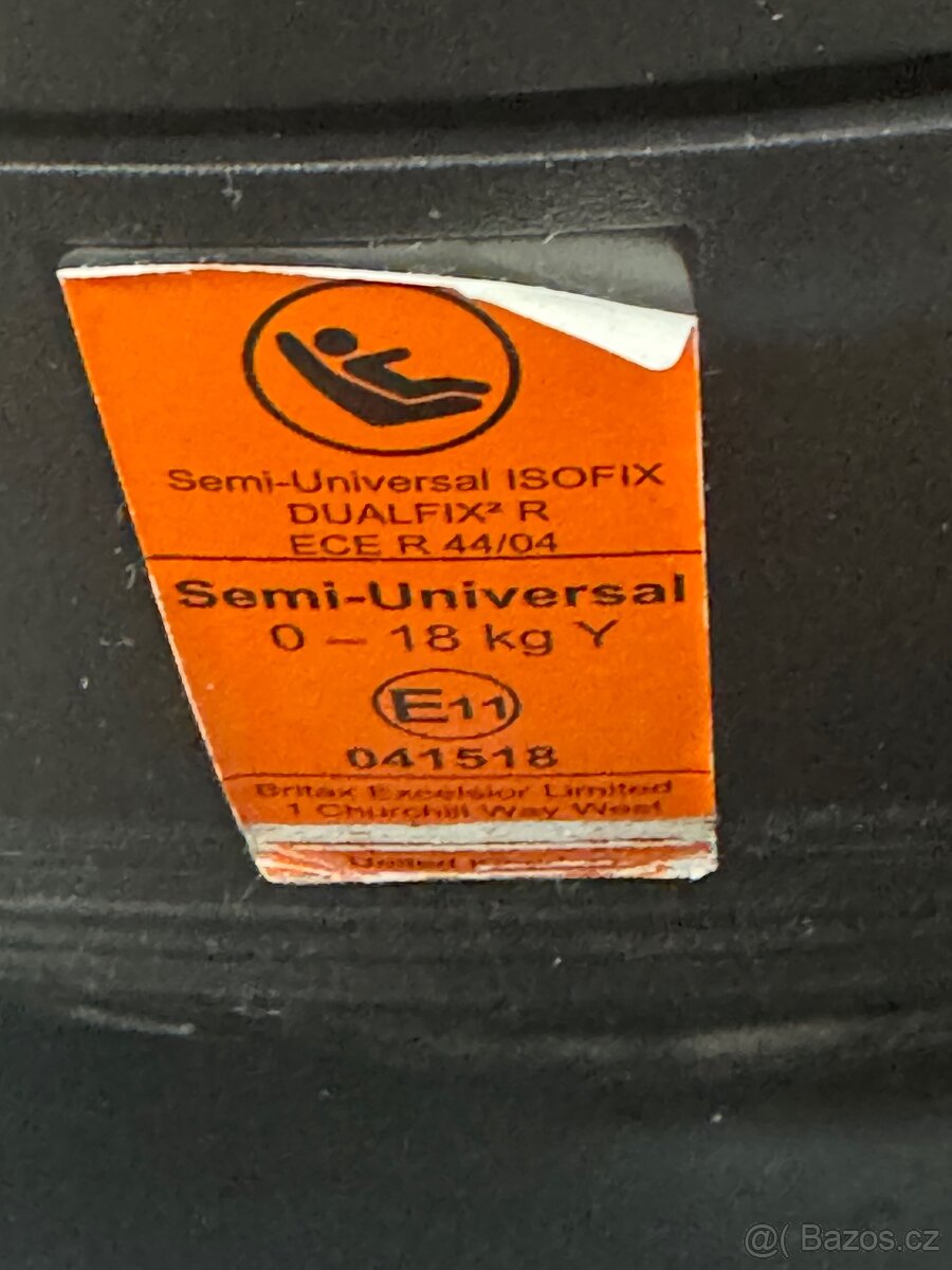 Autosedačka Britax Romer Dualfix 2R - 6
