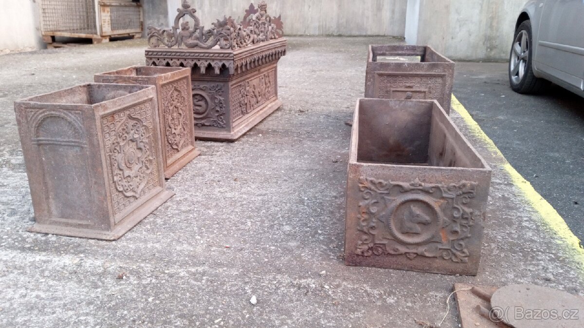 Litinové díly že starožitných kamen - 6