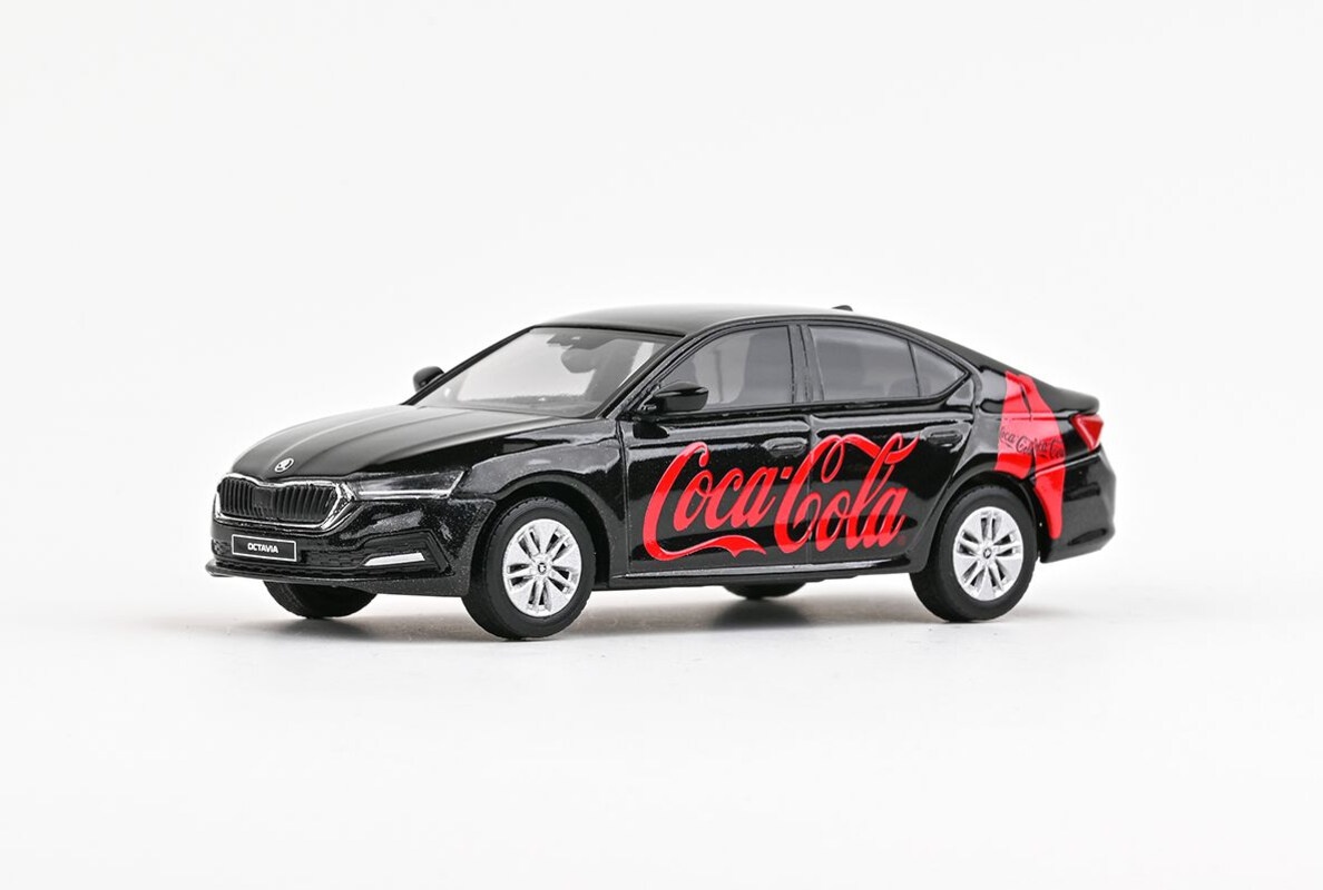 Modely Škoda Octavia IV - Coca-Cola 1:43 Abrex - 6