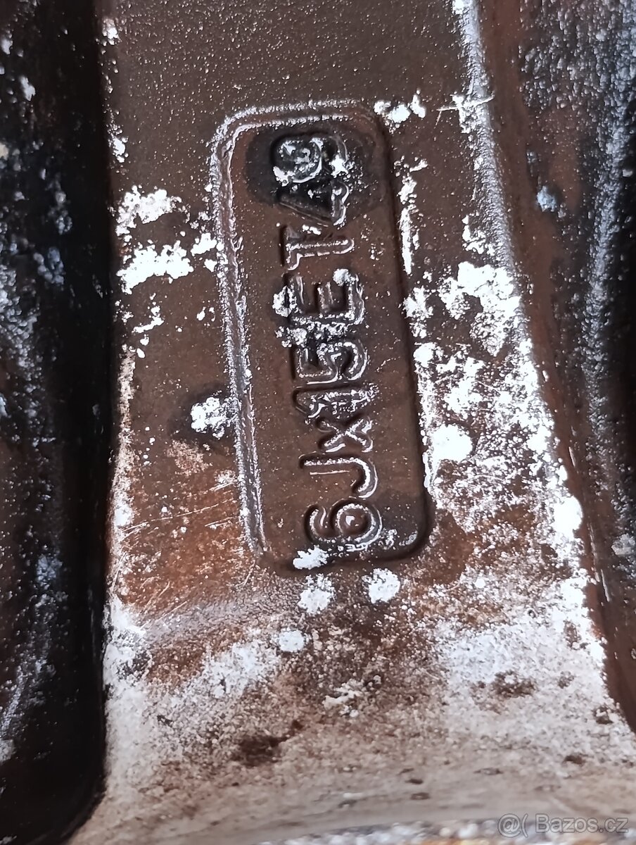 Prodám sadu ALU disků Opel R15 5x110 - 6