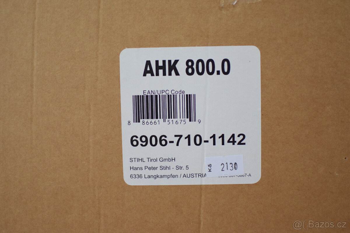 NOVÉ hrobkovací těleso, radlička STIHL AHK800 - 6