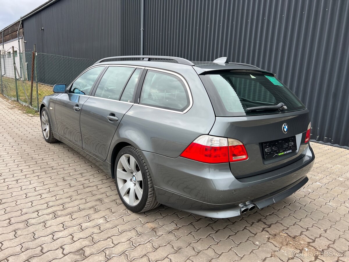 BMW 525Dtouring, 230000 km, automat, kůže, šíbr, idrive - 6