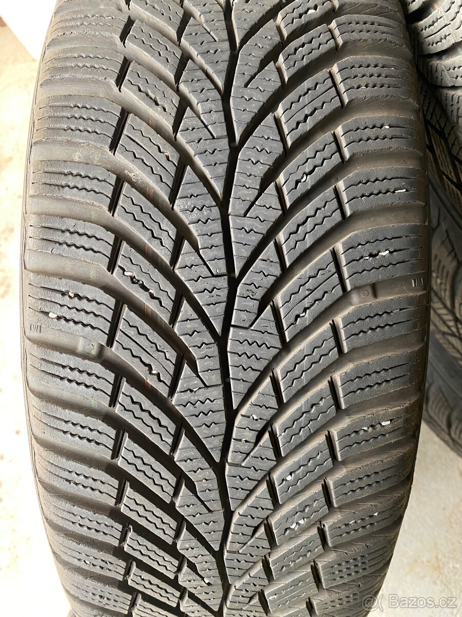 Plechové disky 16” 5x112 a zimní pneu 205/60/R16 - 6