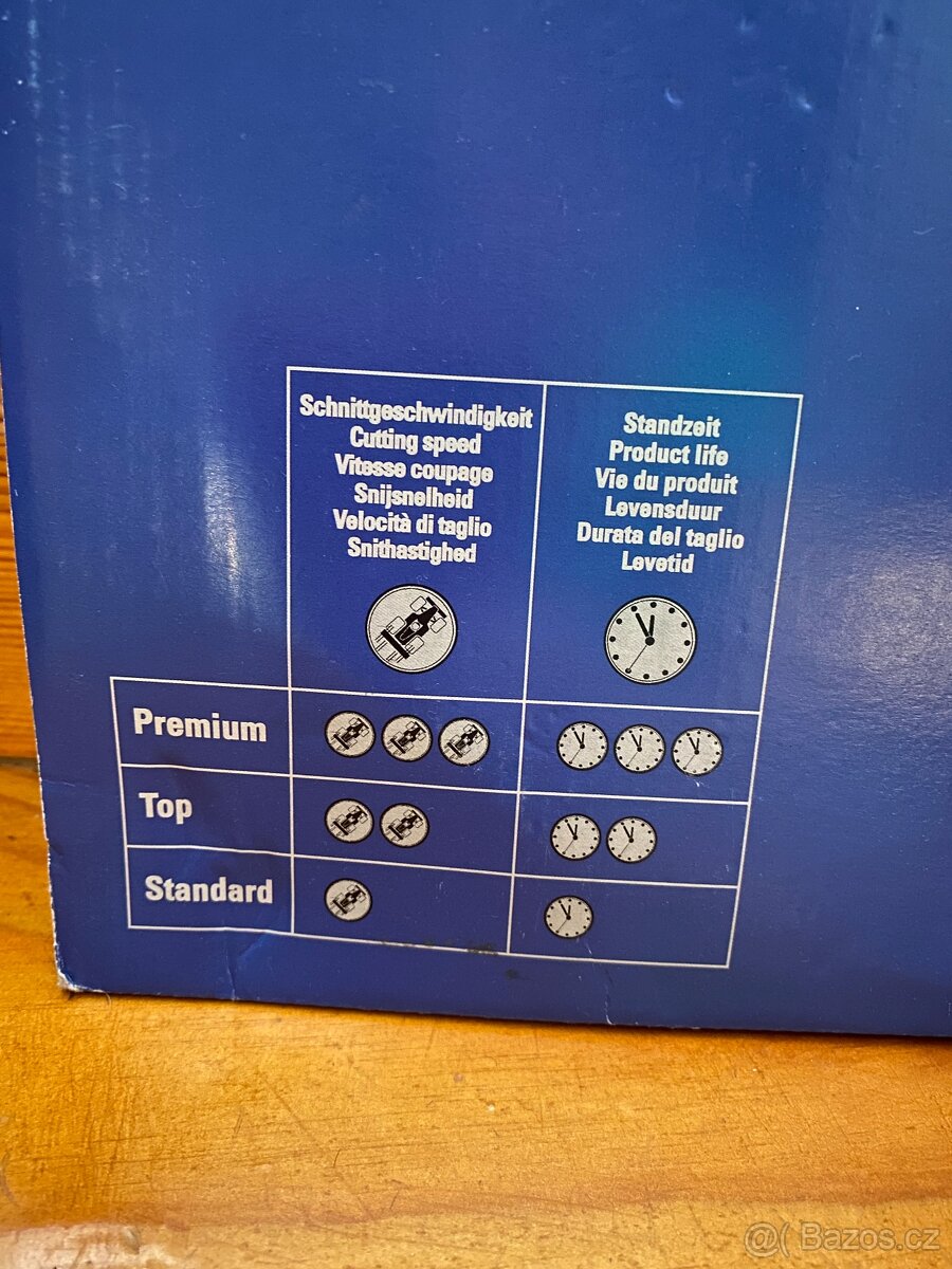 Diamantový kotouč DIAABRASIV 350x25,4 WET&DRY P1, Berner - 6