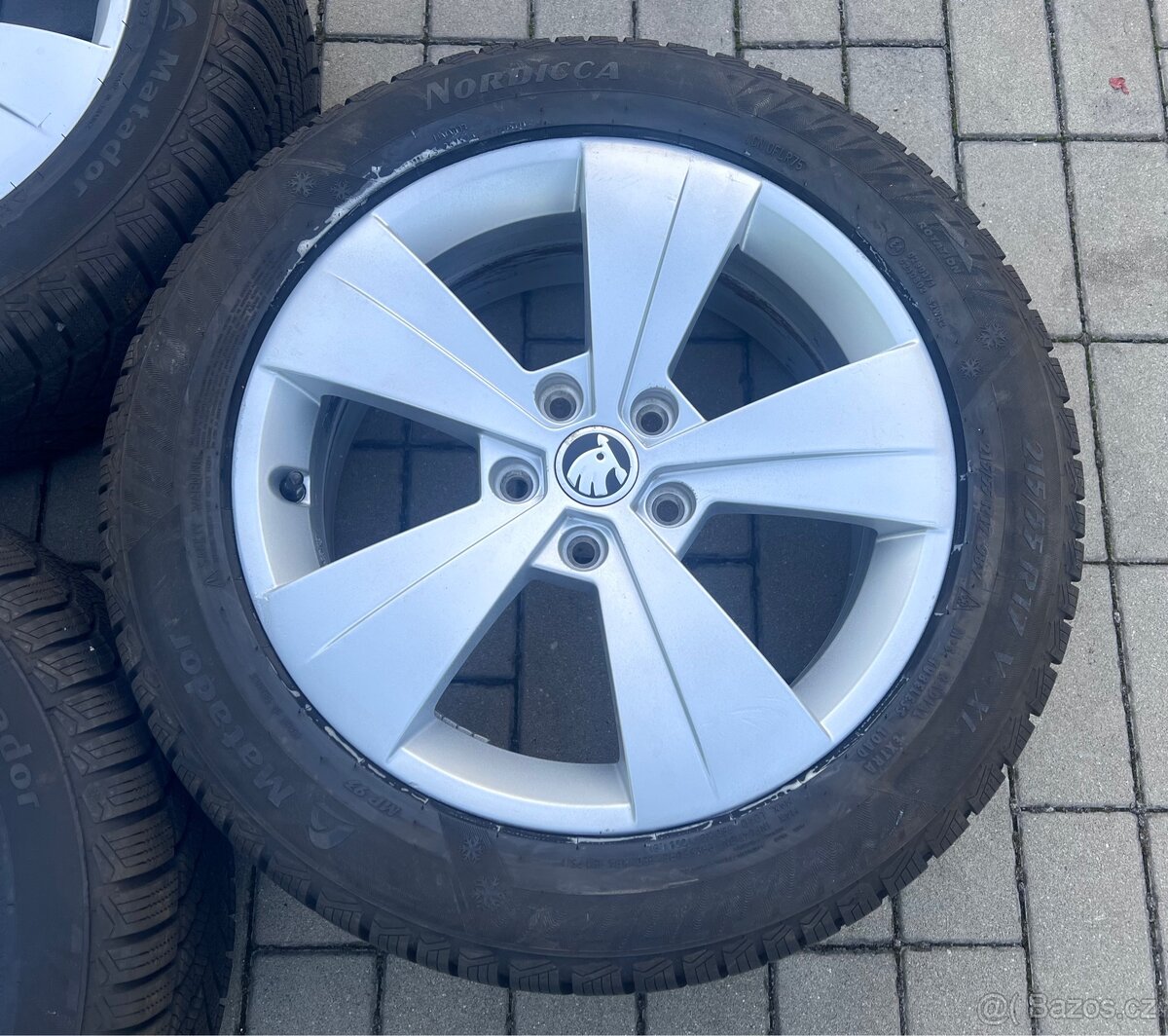 Superb -17" Triton + 215/55 Matador 8mm, DOT5024 - 6