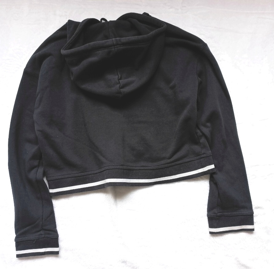 CROP TOP MIKINA -ADIDAS- M/L, 38/40.. - 6