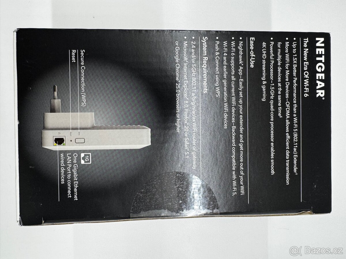 Netgear EAX15, AX1800 Mesh Extender - 6