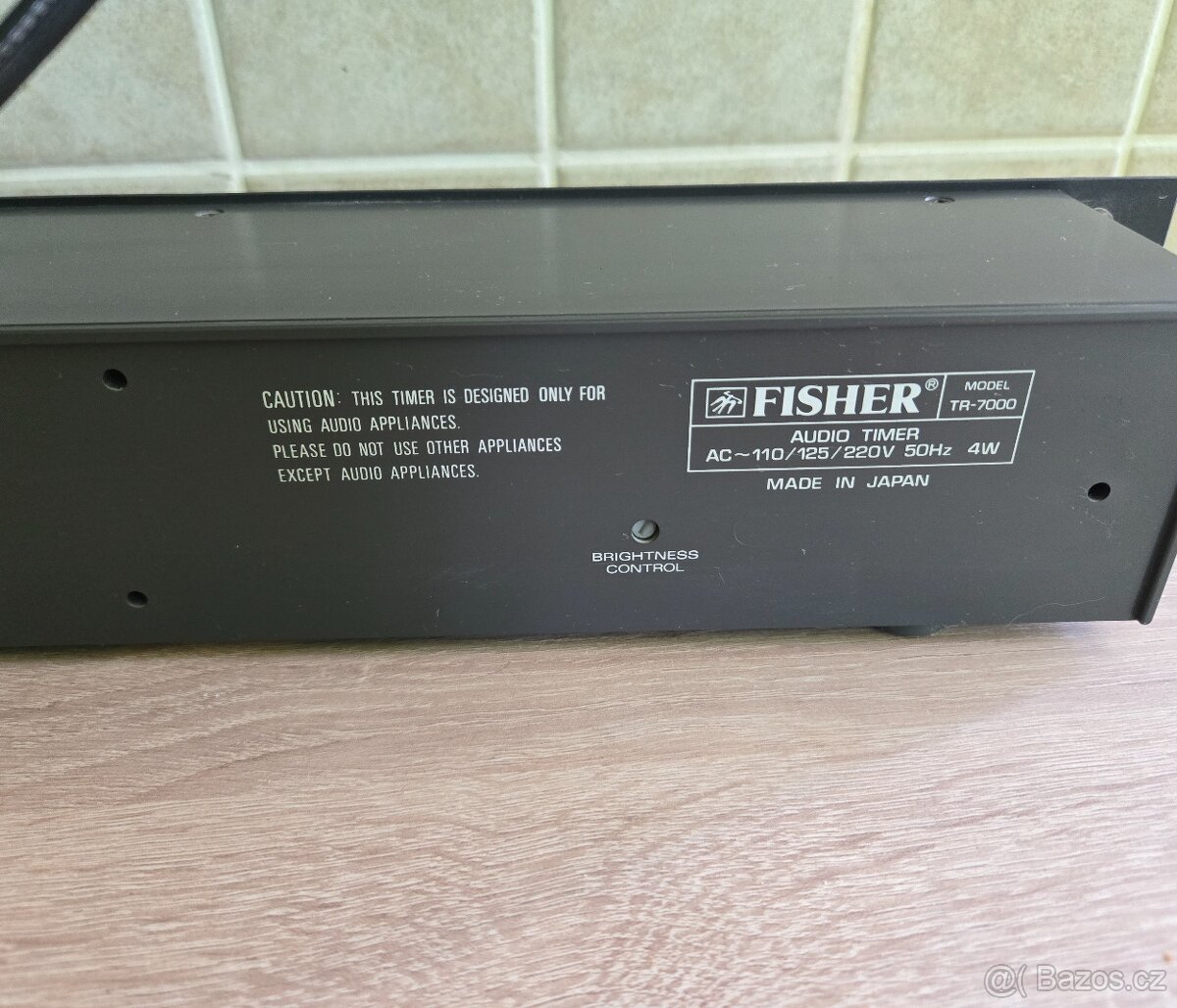 FISHER TR7000 audiotimer - 6