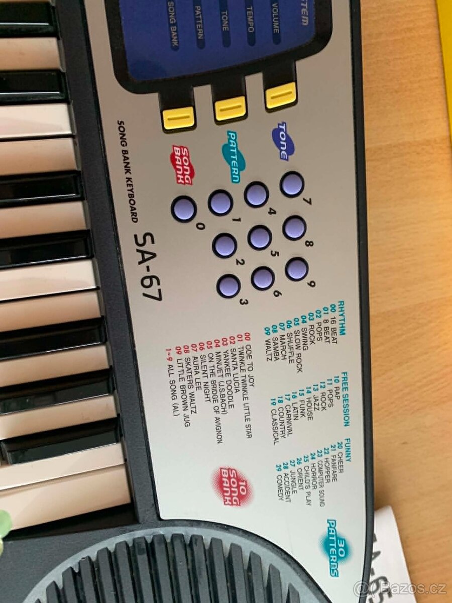 Dětské klávesy Casio SA-67 - 6