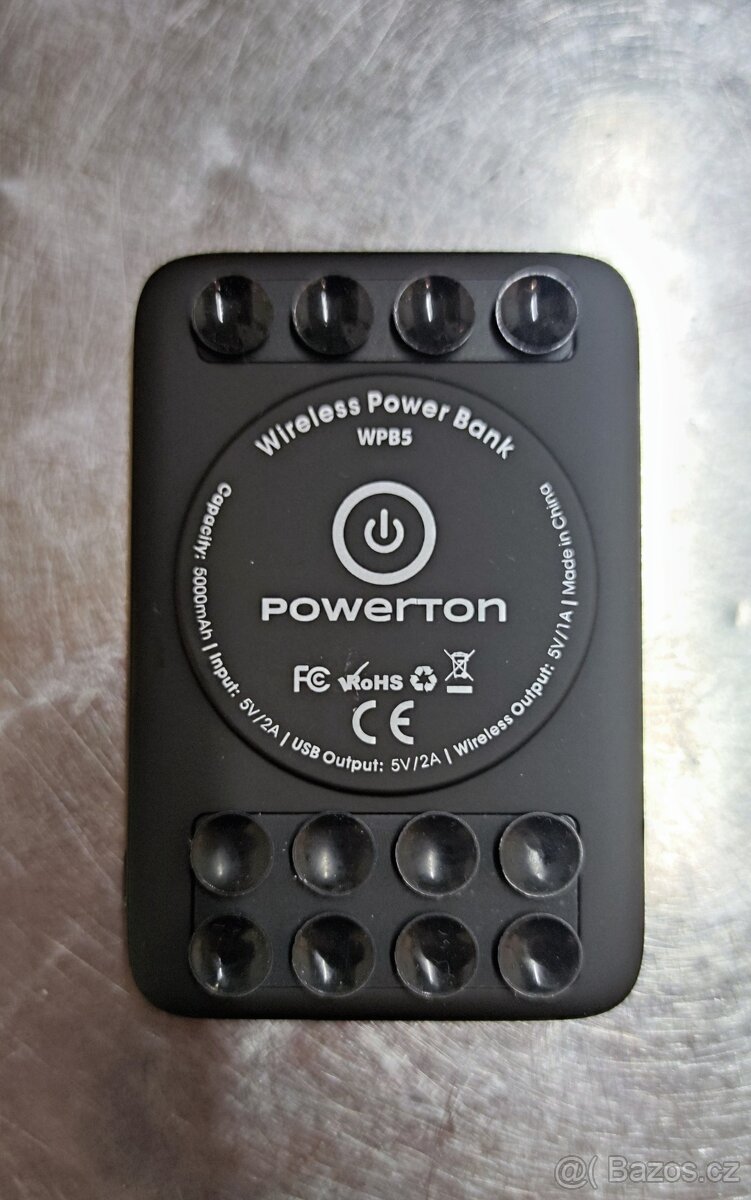 powerbanka Powerton 5 000mAh bezdrátová - 6