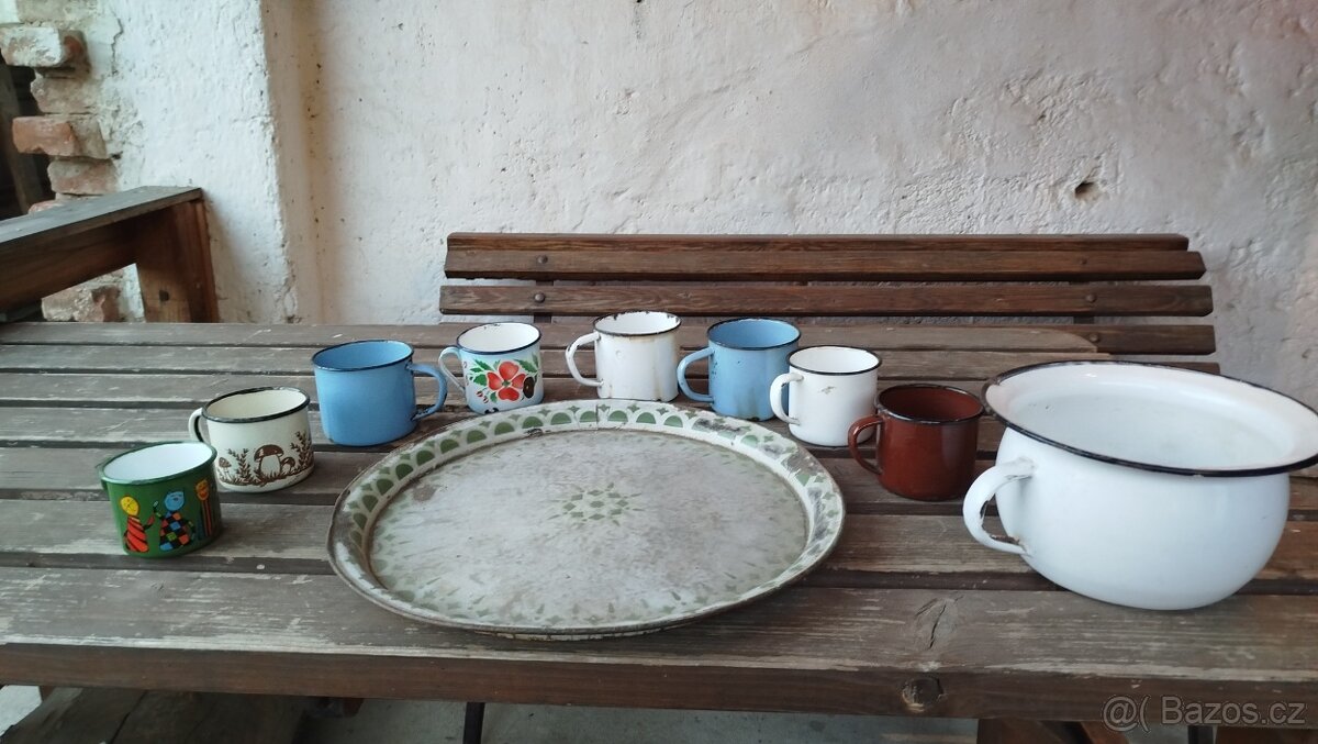 Smaltované hrnky - 6