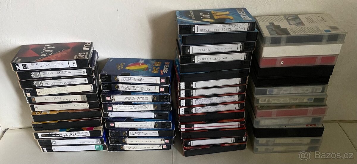 VHS VIDEOKAZETY - 47 ks - 6