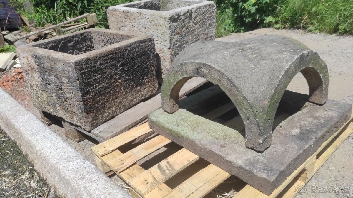 Starý kamenný komín, pískovcový komín - 6