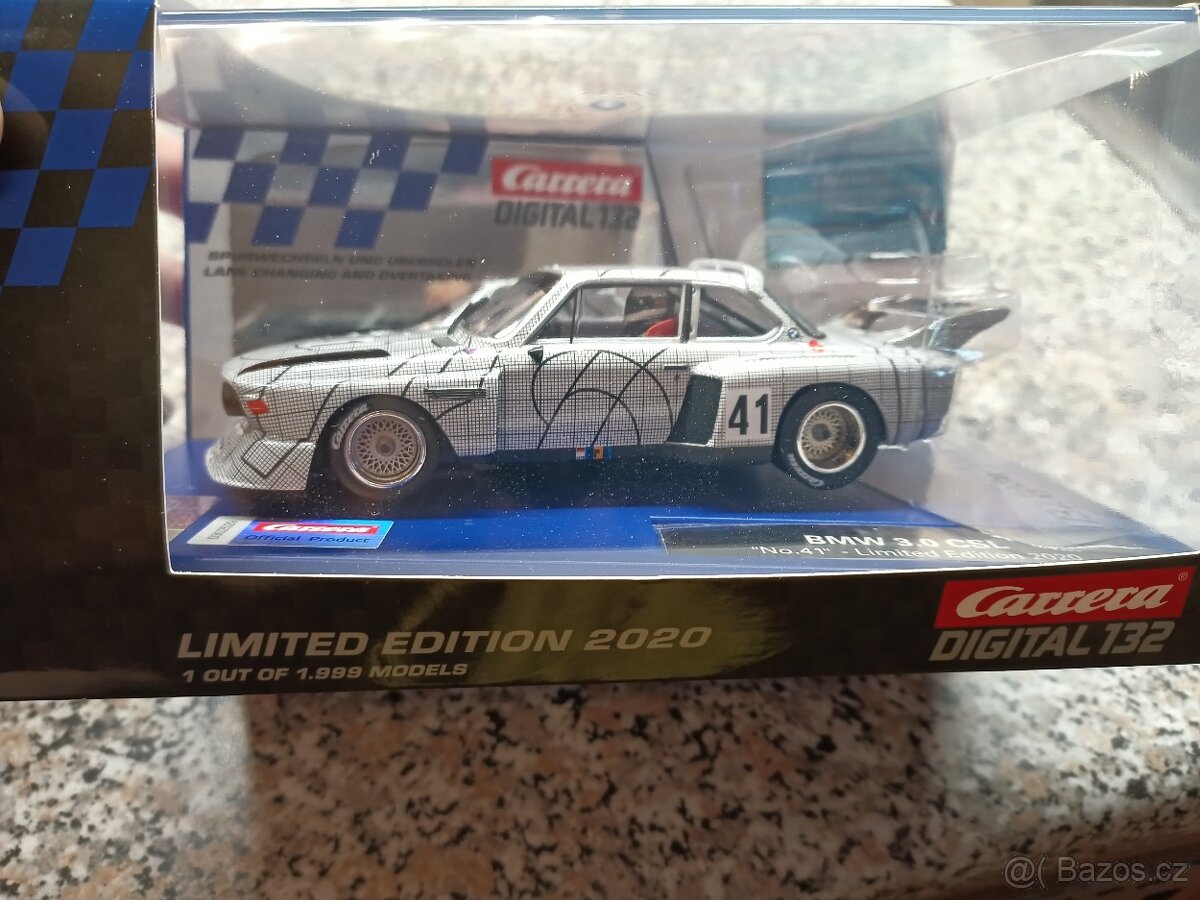 Prodám vyměním nové autíčko Carrera BMW 3,5 CSL LIMITED - 6