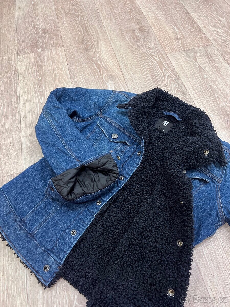 Riflová bunda M teplá - 6