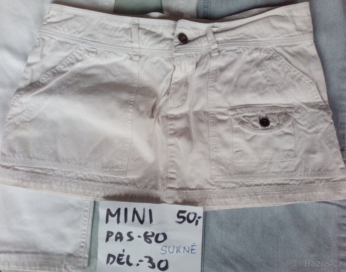 JEANS "Ž" NOVÉ +LETNÍ - 6