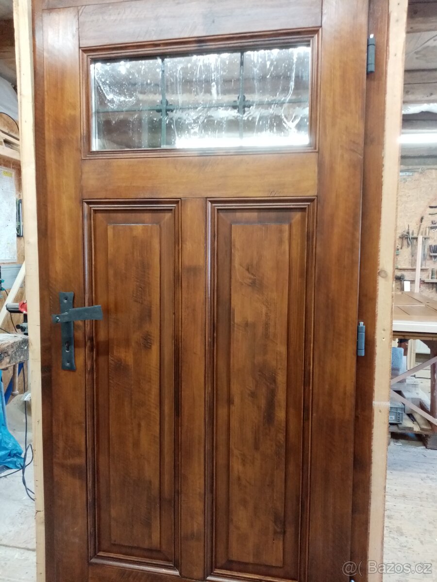 Dřevěné vchodové dveře - 6