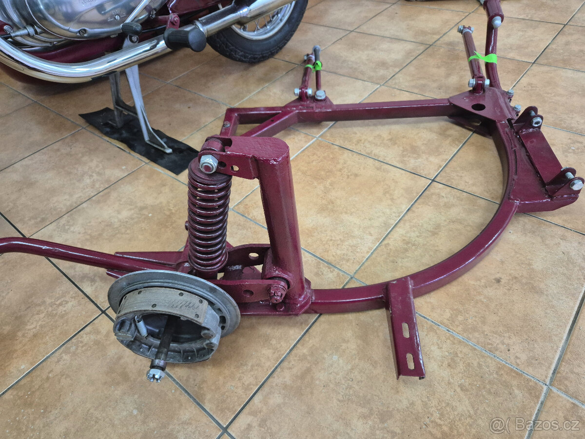 Jawa 250 + side Velorex - 6