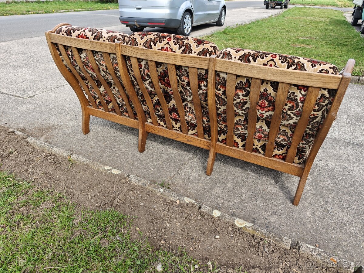 Rustikální sedačka 3+2+1 - 6