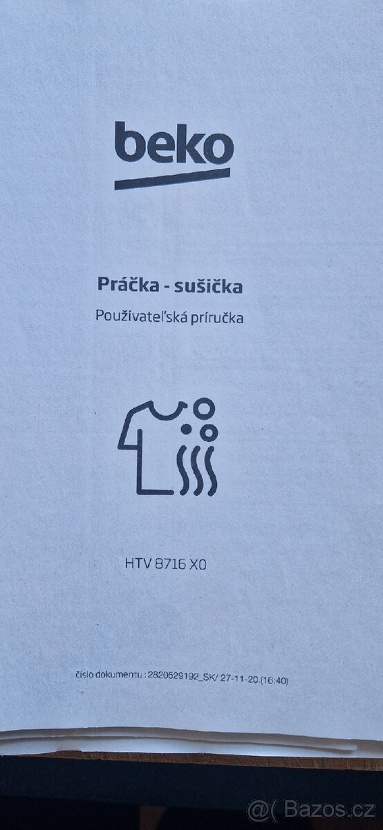 Beko pračka + sušička - 6