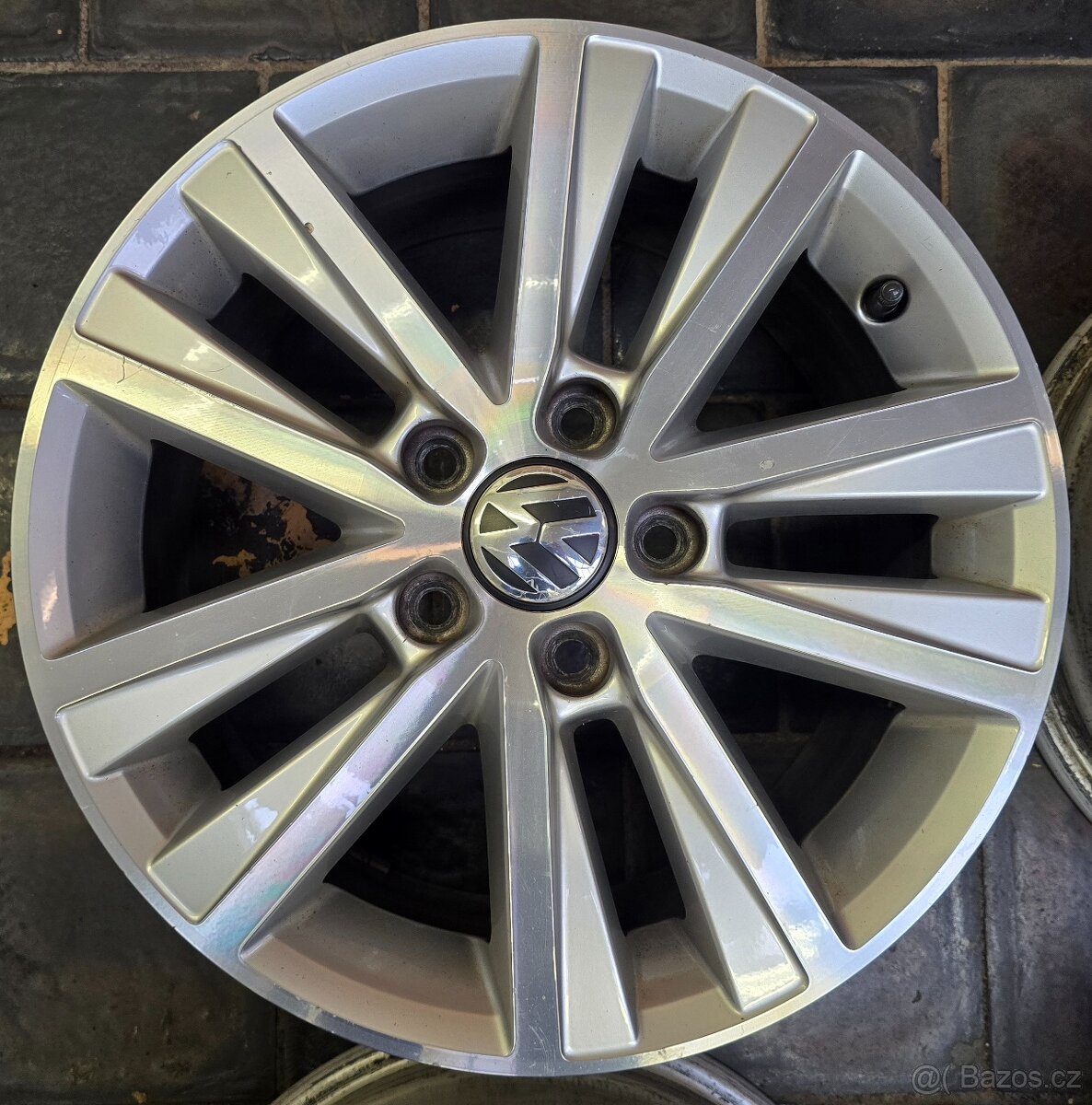 ORIGINÁL VW HLINÍKOVÉ DISKY 5x112 R16 - 6