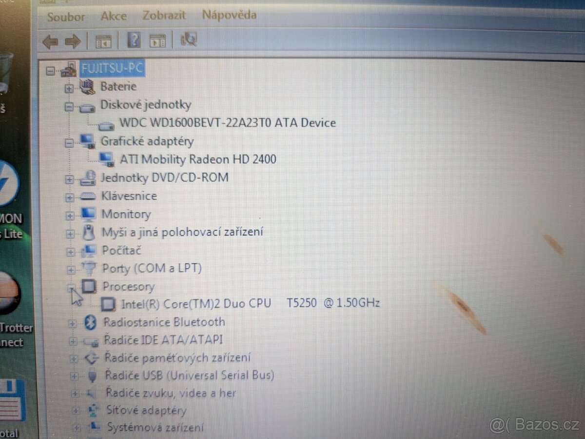 Retro notebook Fujitsu Siemens Esprimo mobile v5545 - 6