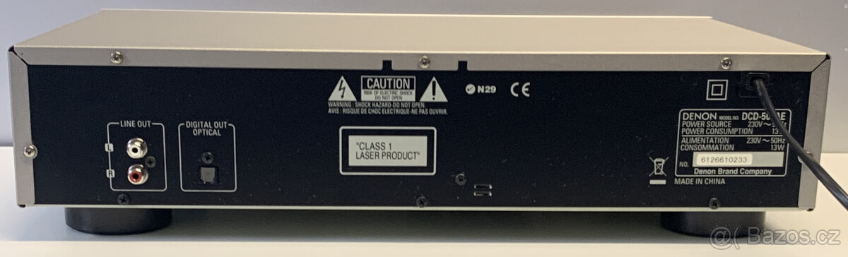 DENON DCD-500AE / Stereo CD Player + DO / CD-R - 6