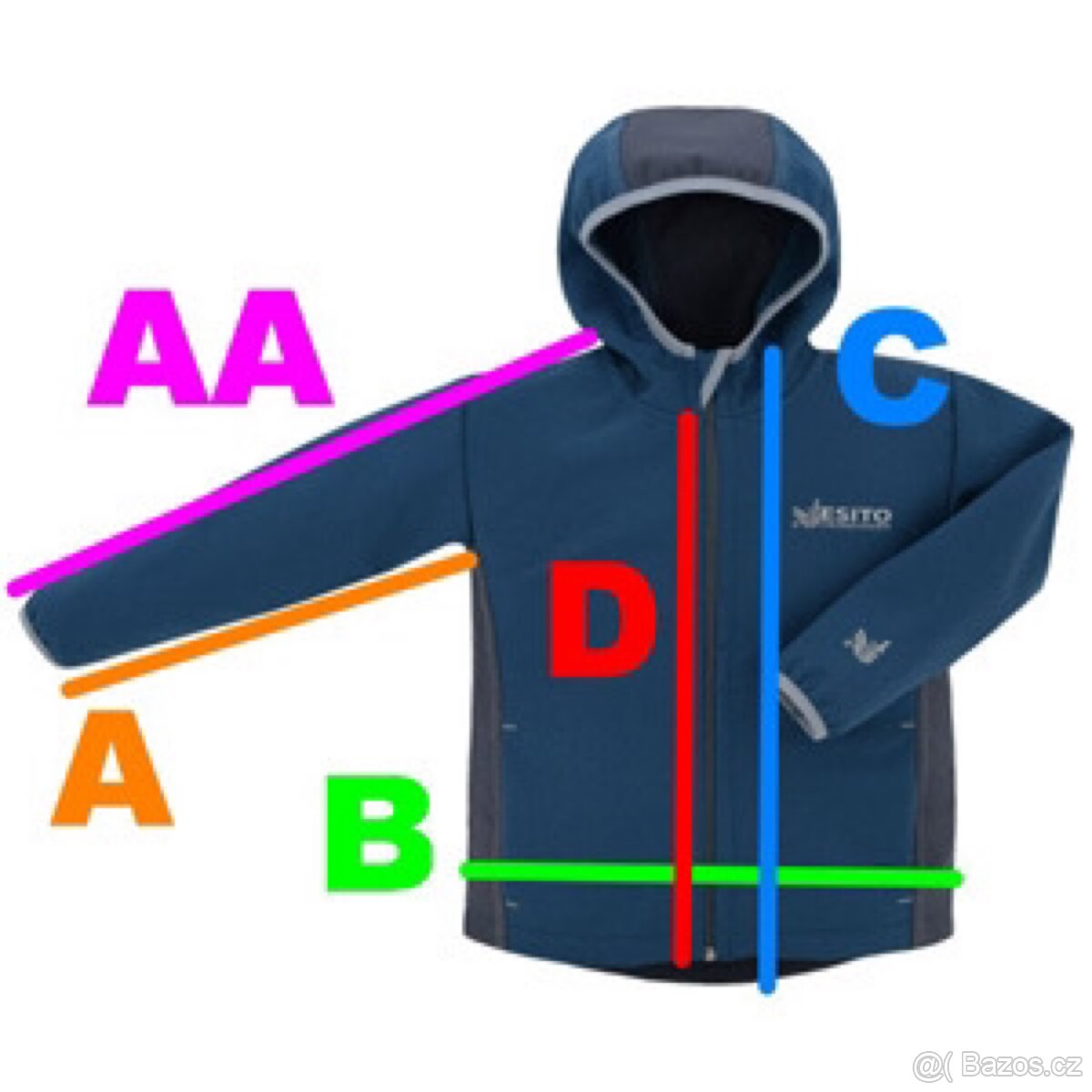 Sotshellová bunda + kalhoty 80/86 rozměry v textu - 6