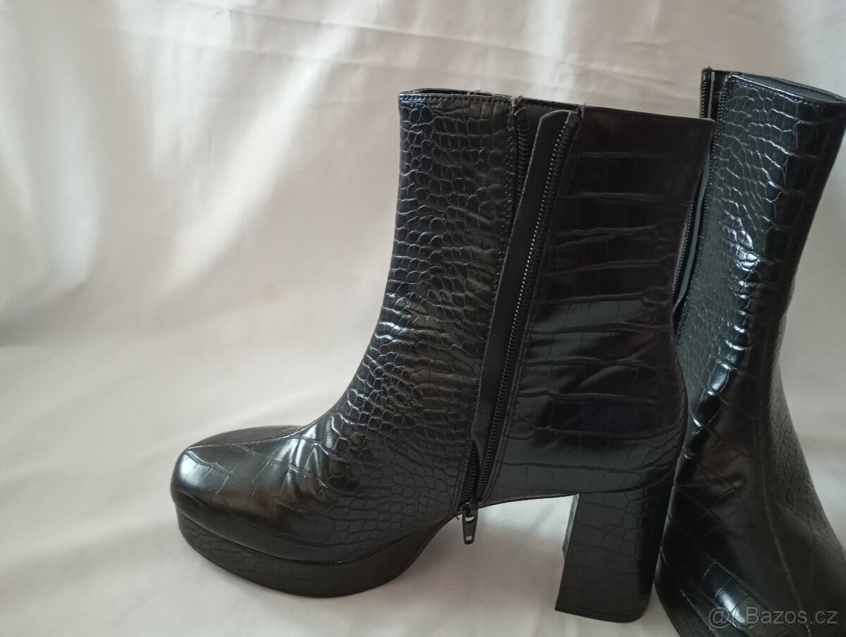 Dámské kozačky vel.39 - 6