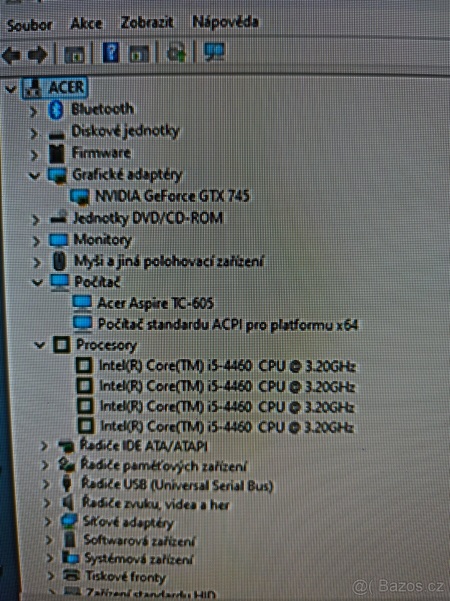 PC ACER Intel Core i5-4460, RAM 16GB, GPU Nvidia 4GB - 6