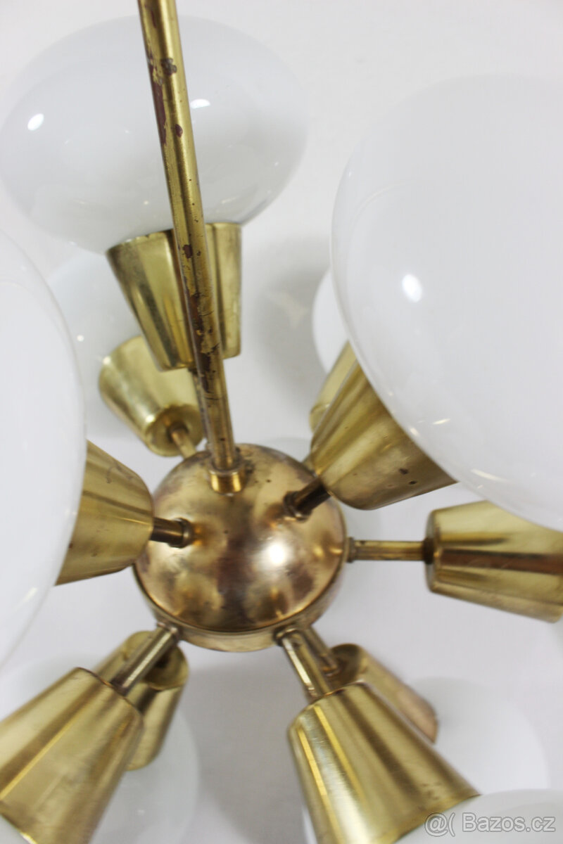 retro lustr Sputnik - 6