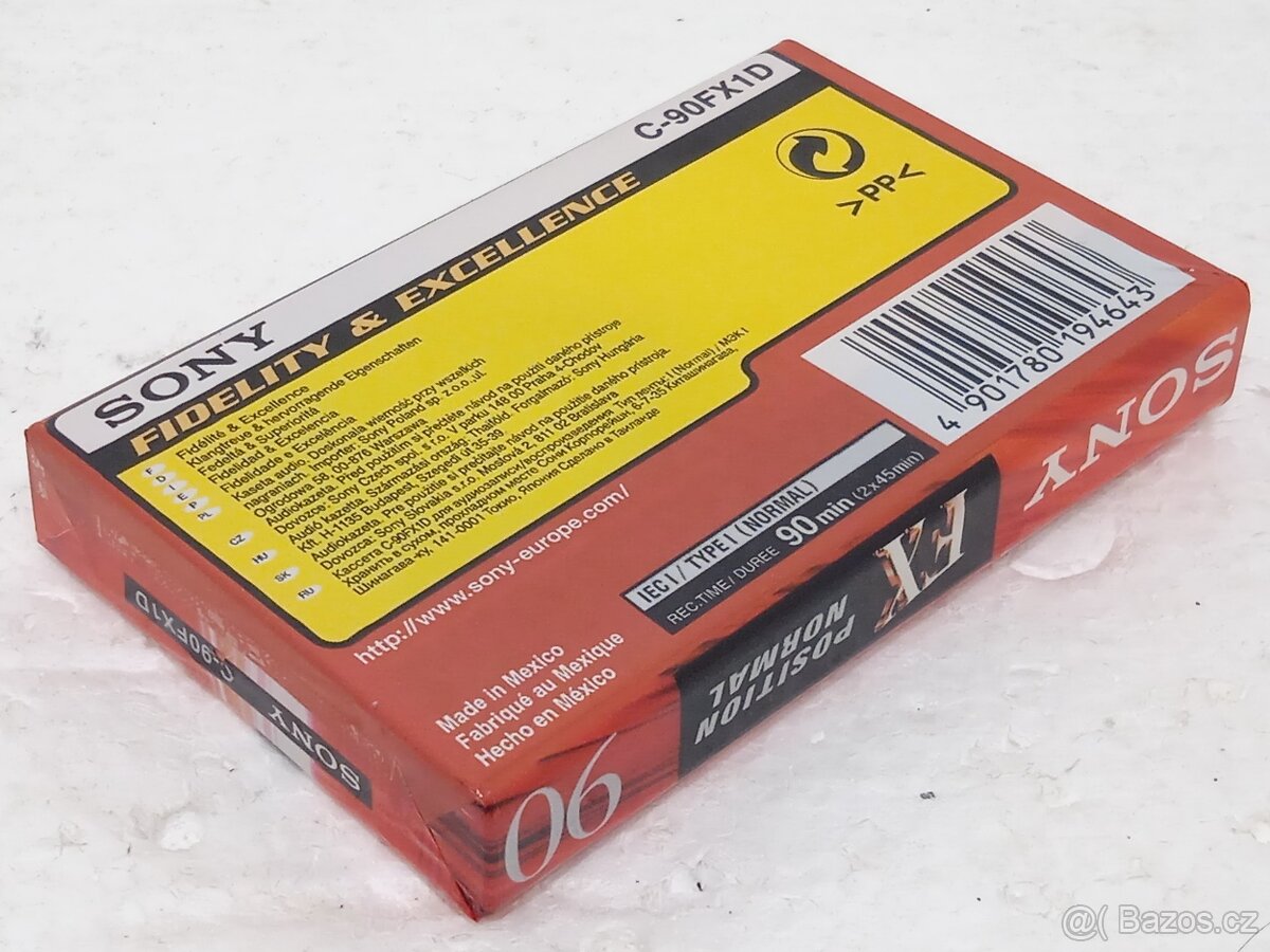 Sony FX90 C-90FX1D Retro Audiokazeta - 6