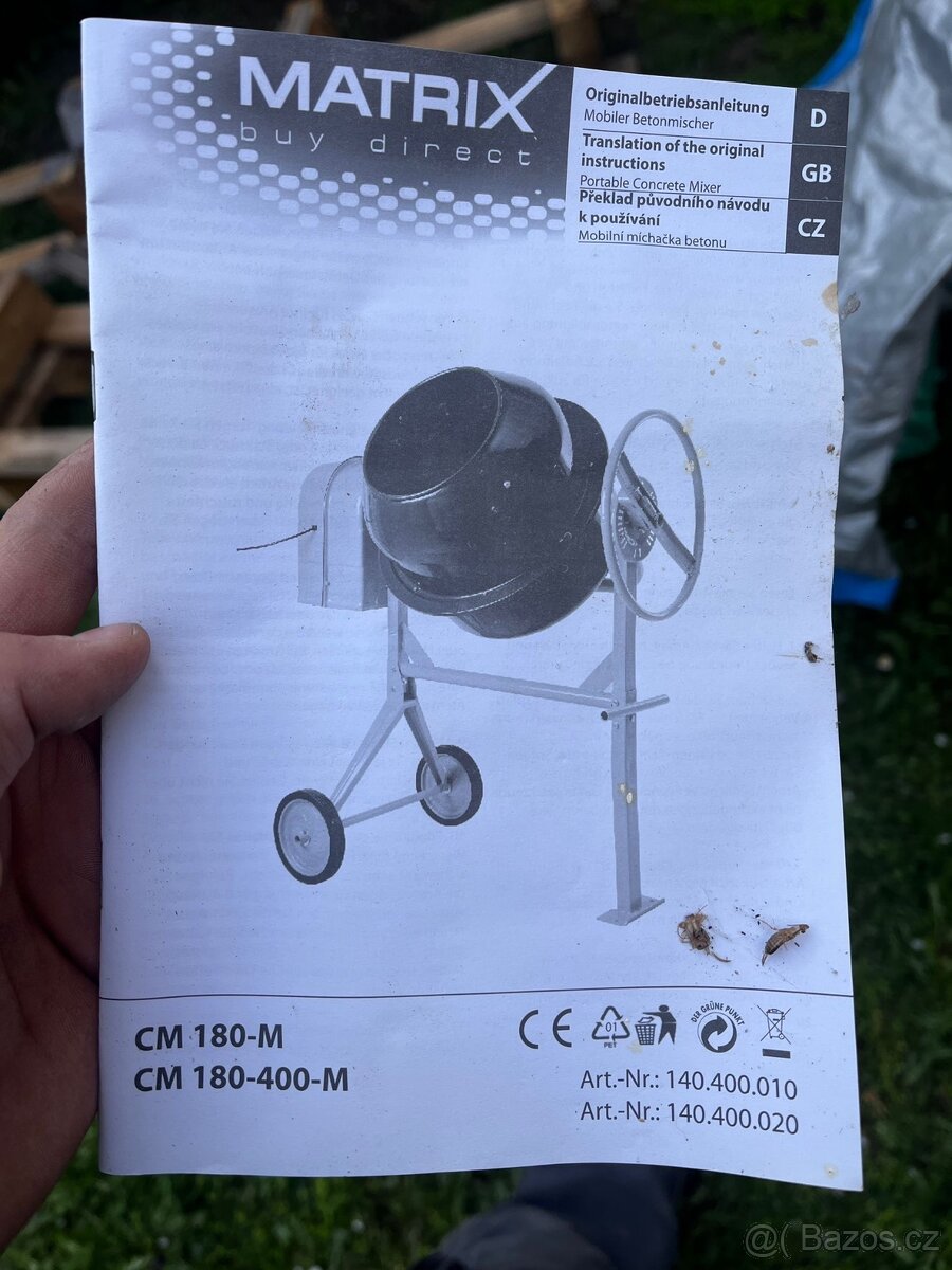 Michacka 230V/550w 180l - 6