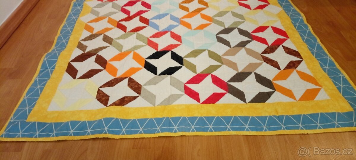 Barevná deka patchwork - 6