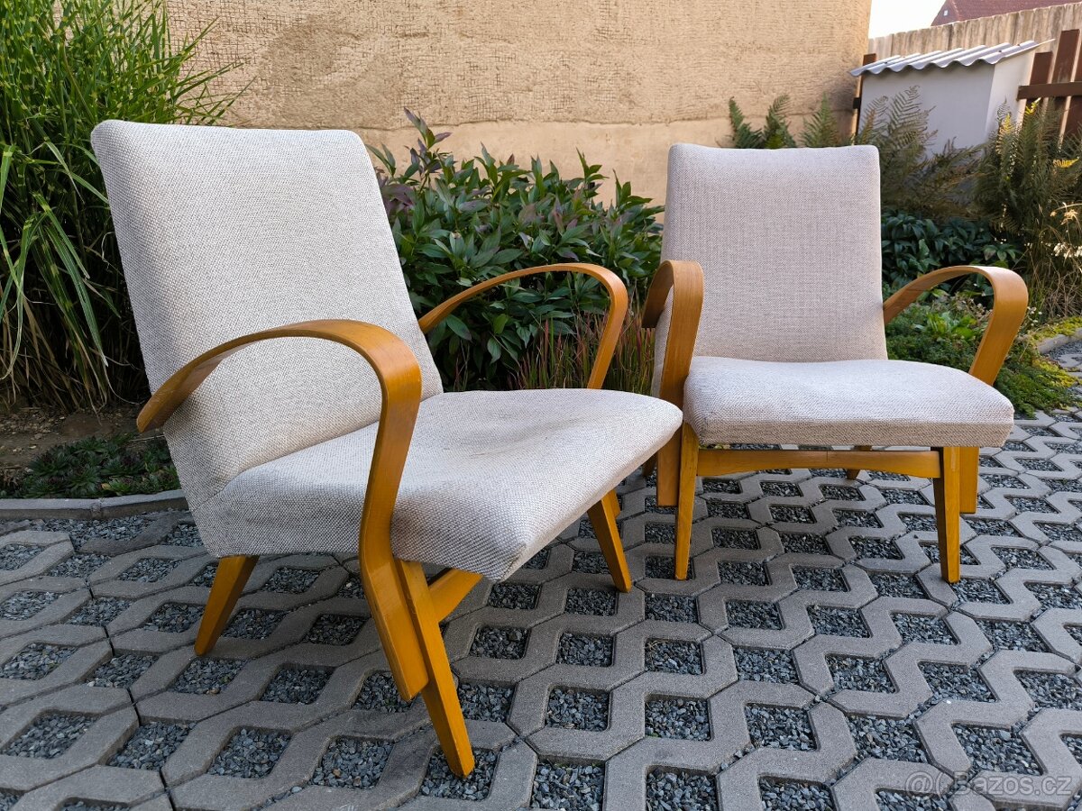 Retro křesla F. Jirák - Tatra Pravenec - 60. léta - 6