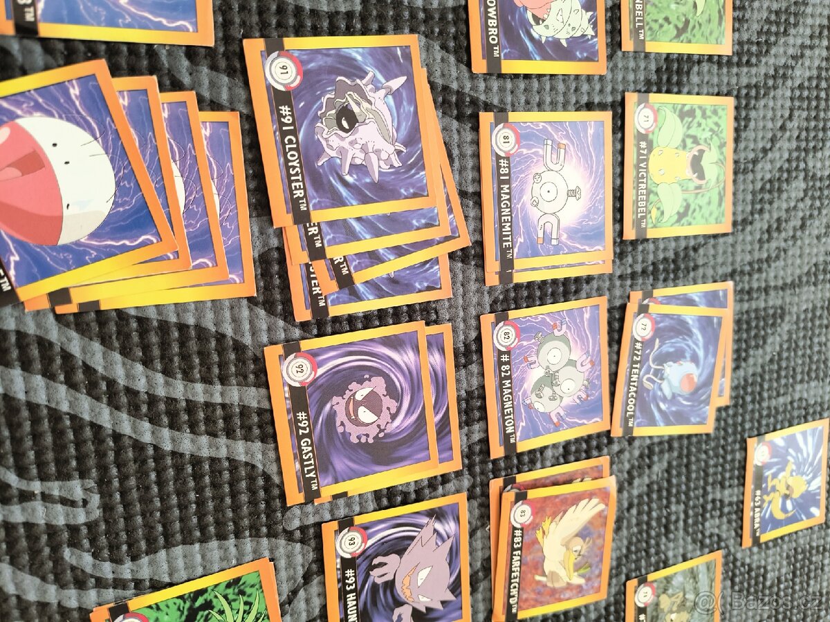 Artbox Pokémon nalepky ze serie 1999 - 6