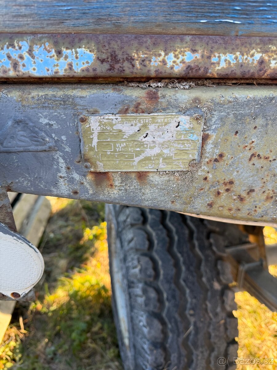 Vlek za traktor BSS 93 - 6