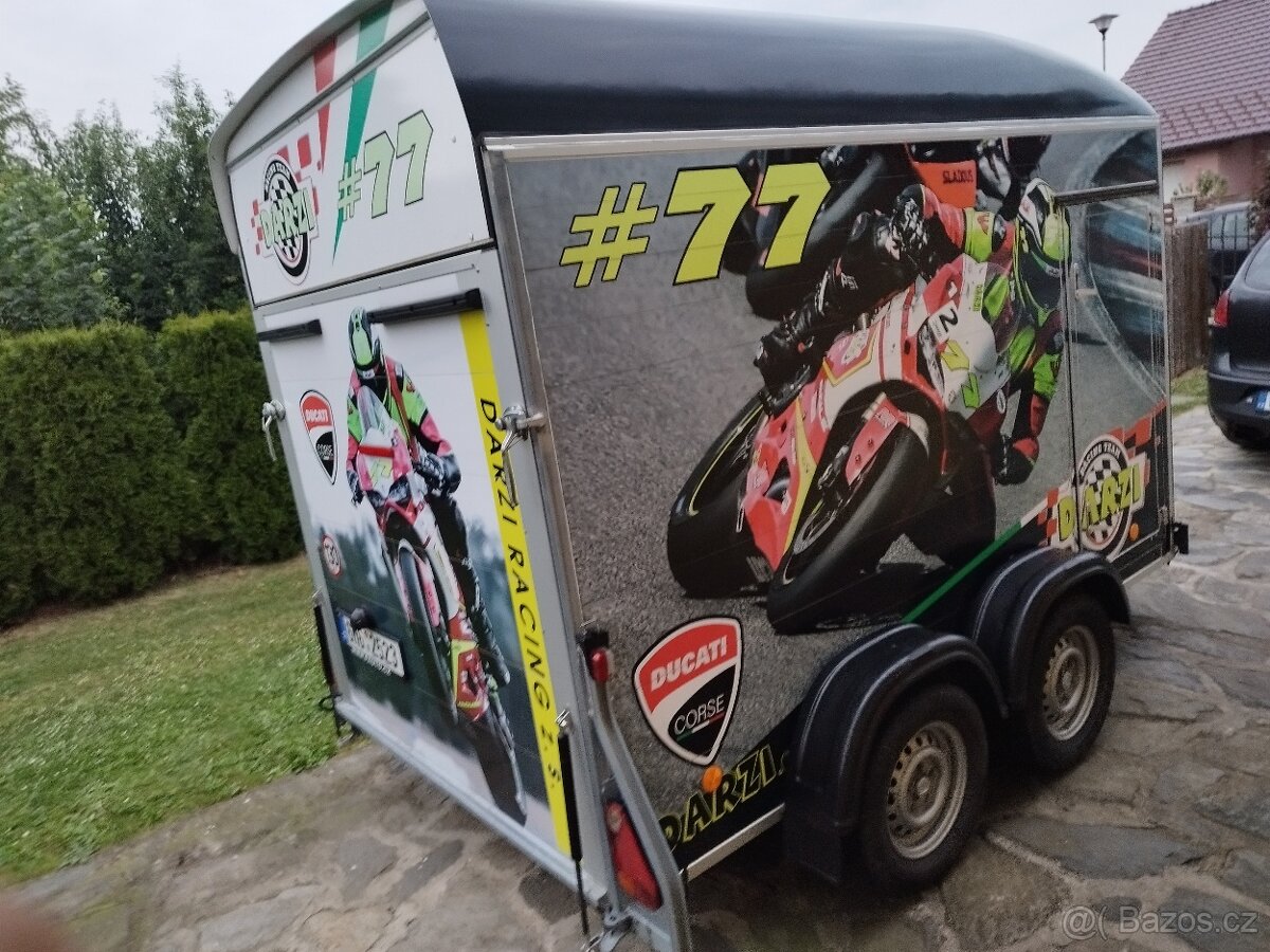 Přívěsný vozík na motorky - 6