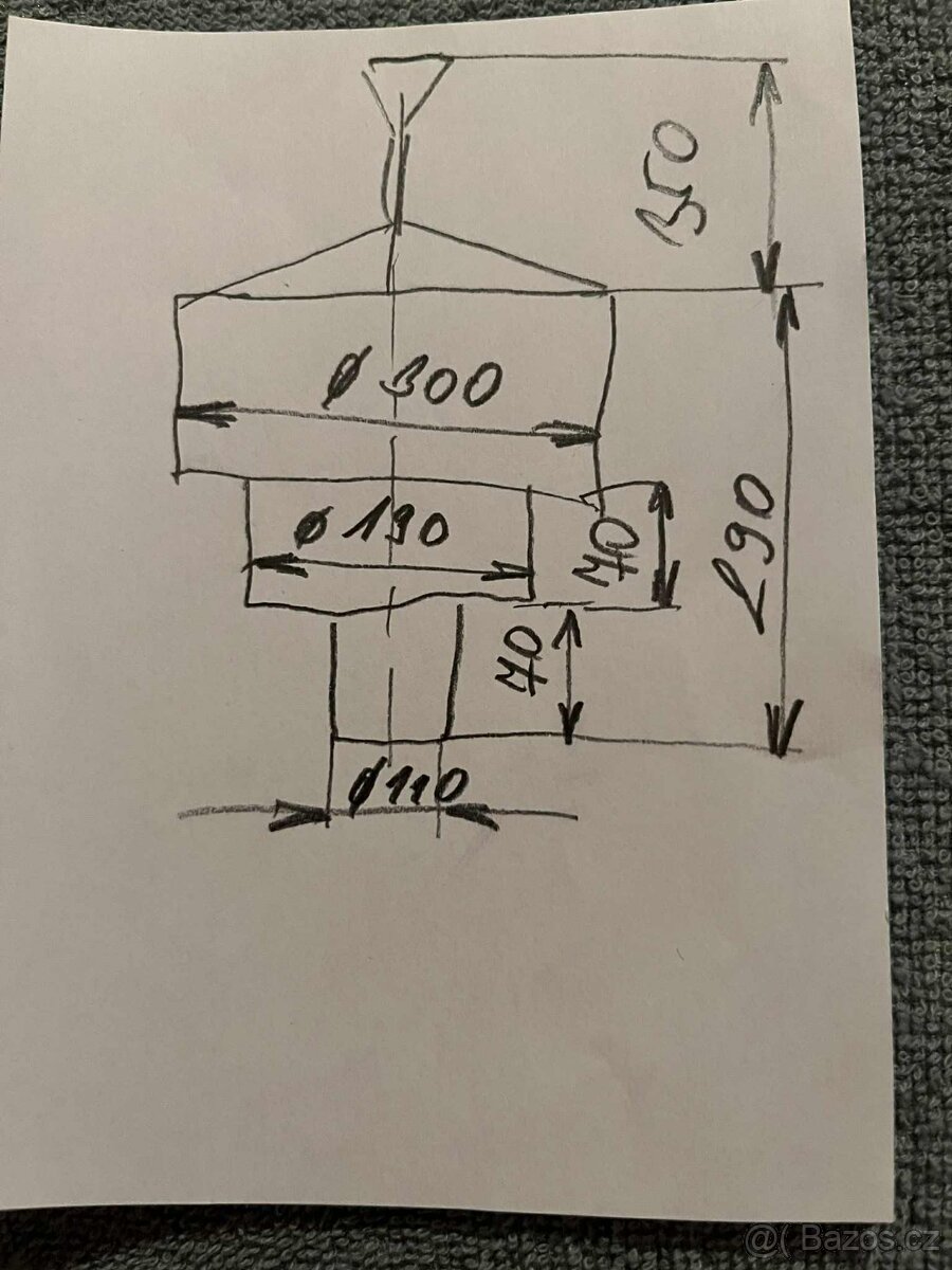Starý křišťálový lustr - 6