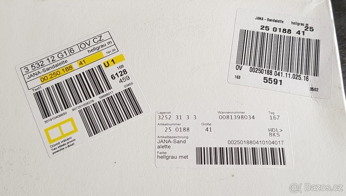 Dámské páskové boty – značka JANA - 6