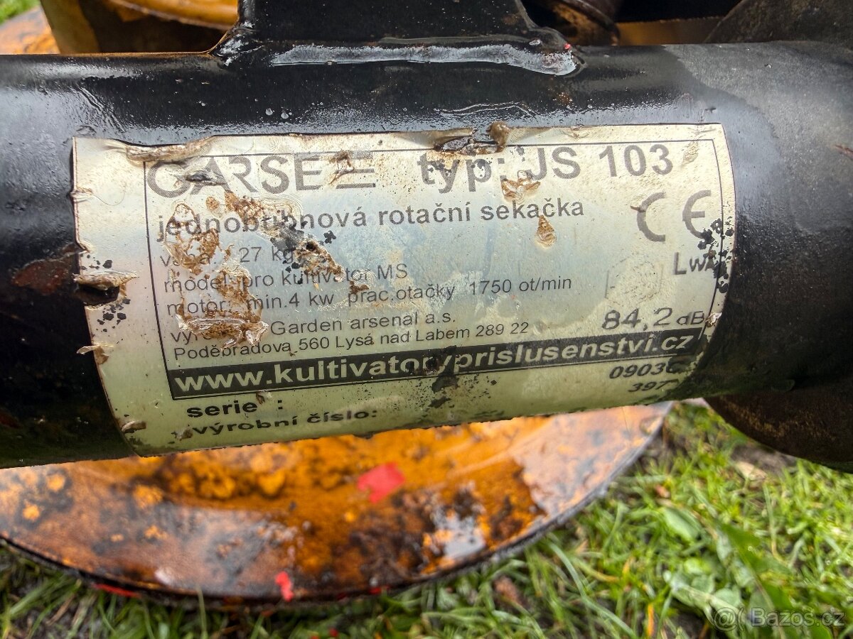 Bubnová sekačka GARSE JS 103 - 6