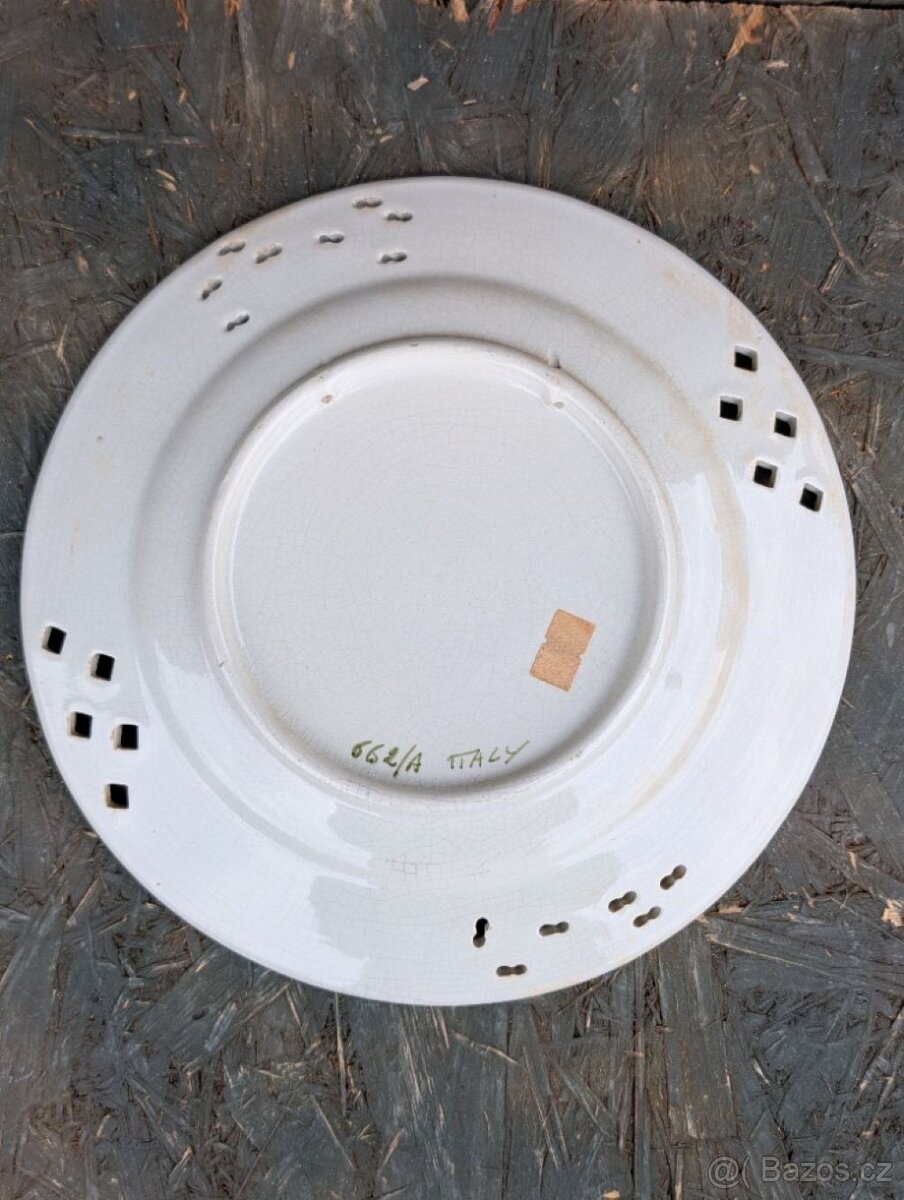 Retro závěsný talíř, ITALY. - 6