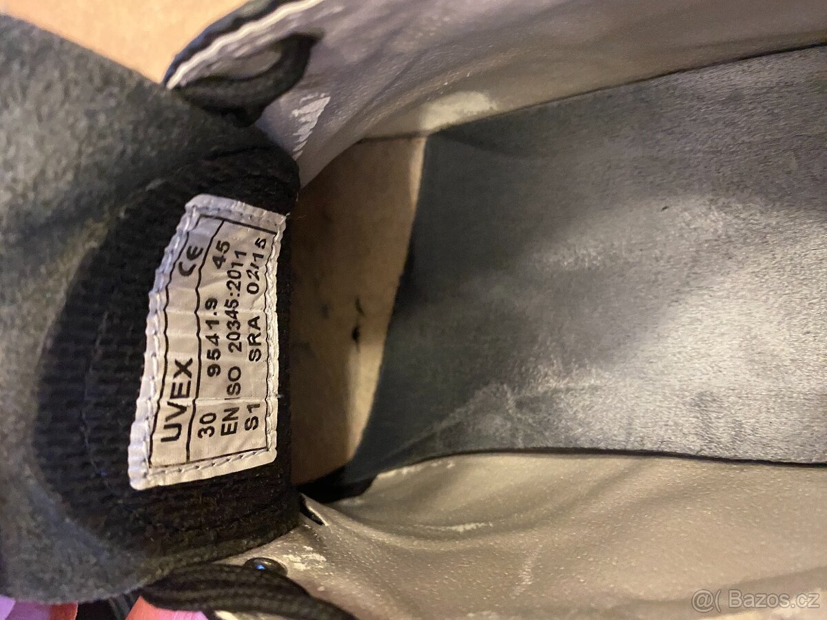Pánské kožené pracovní boty – Livex, vel.45 - 6