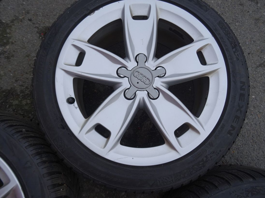 Alu disky Audi A3, 17", 5x112, ET 56, zimní sada - 6