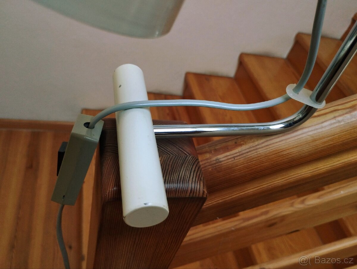 Retro bílá lampička Napako - 6