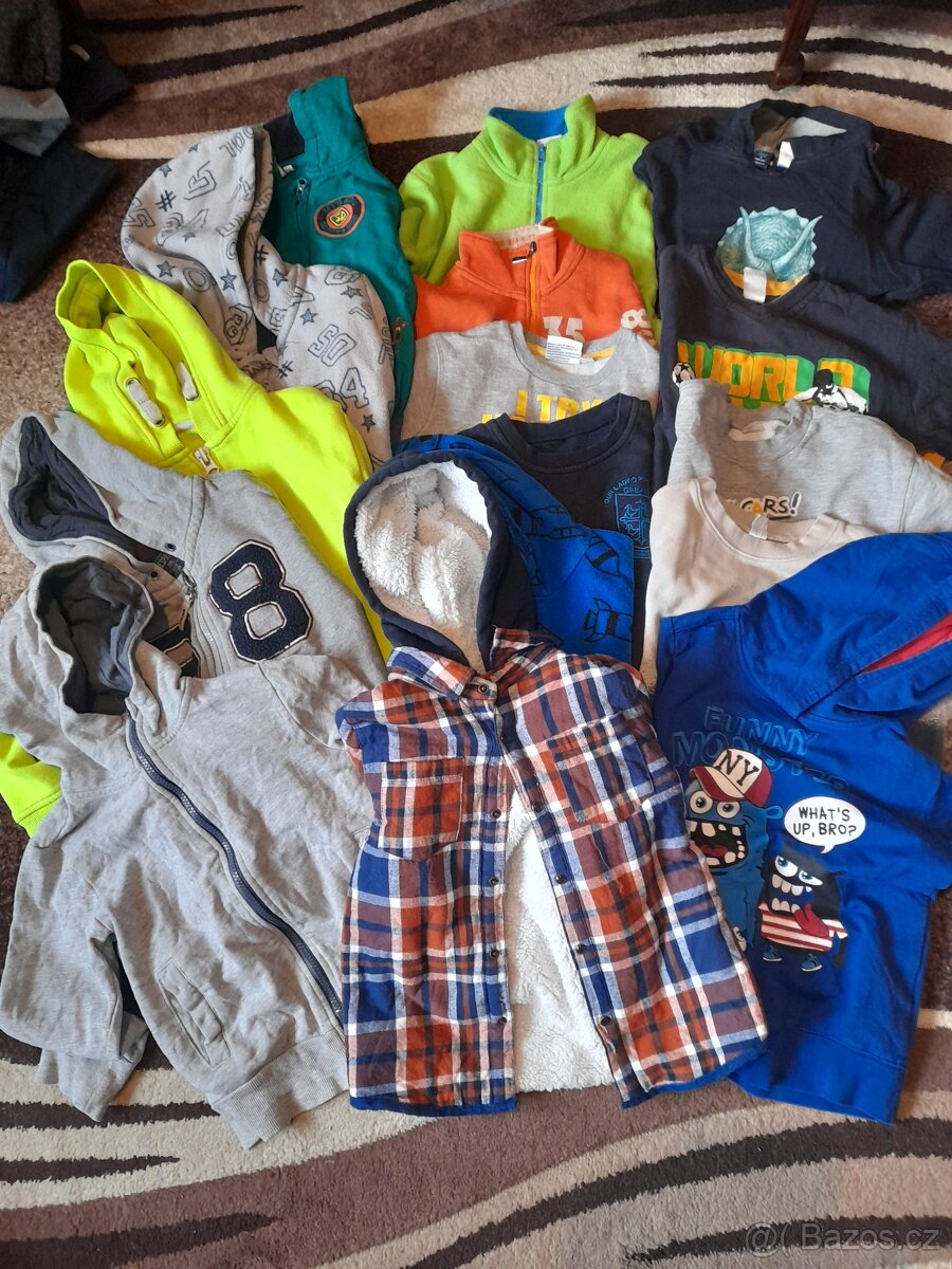Prodám oblečení na kluka vel 104-122 - 6