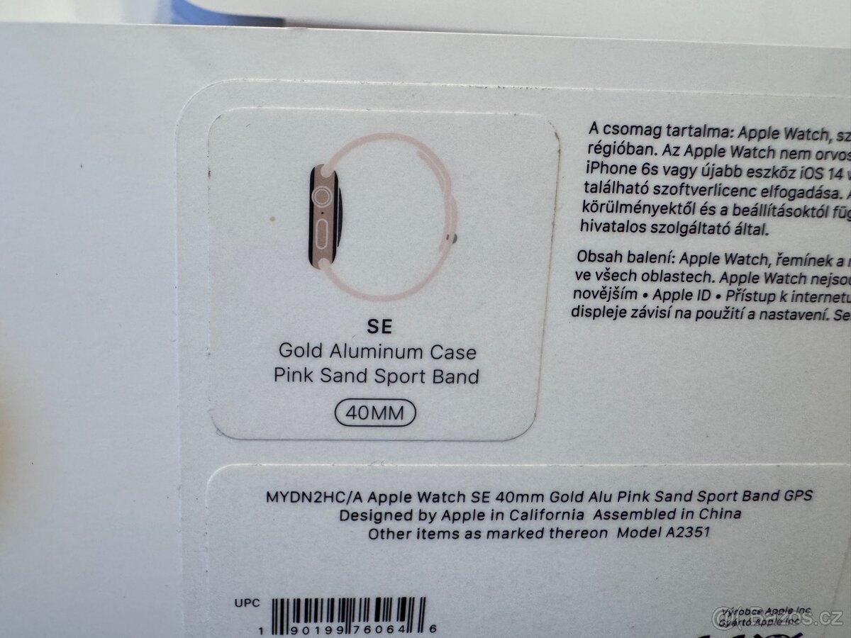 Apple Watch SE první generace - Zamluveno - 6