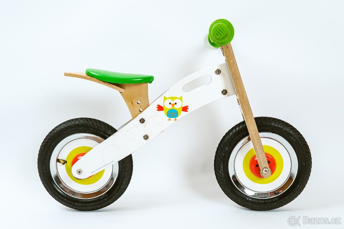 Dřevěné odrážedlo Sovička - 6